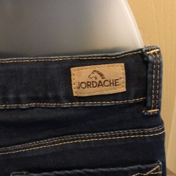Jordache Dark Wash Girls (14) Skinny Ankle Jeans - Picture 5 of 6
